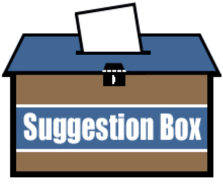 SUGGESTION BOX